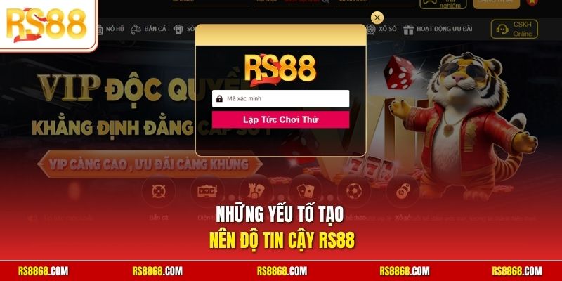 Những yếu tố tạo nên độ tin cậy RS88 