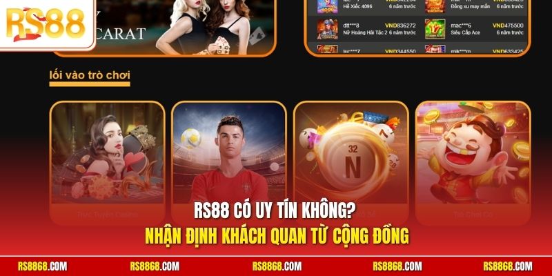 RS88 có uy tín không? Nhận định khách quan từ cộng đồng