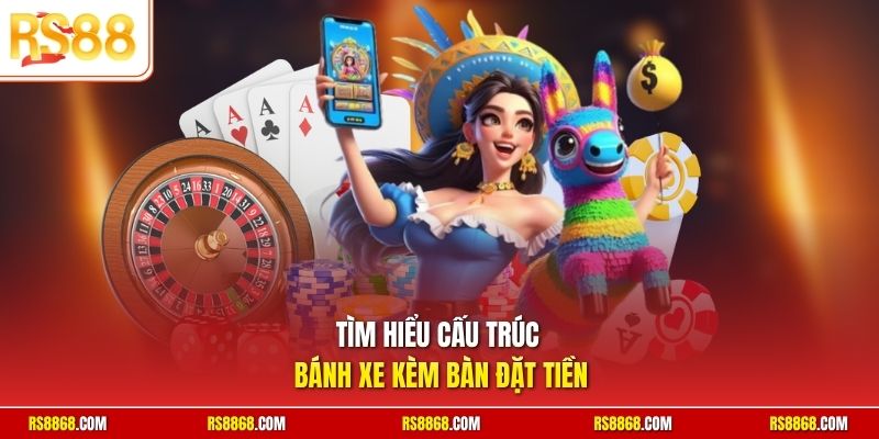 Tìm hiểu cấu trúc bánh xe kèm bàn đặt tiền